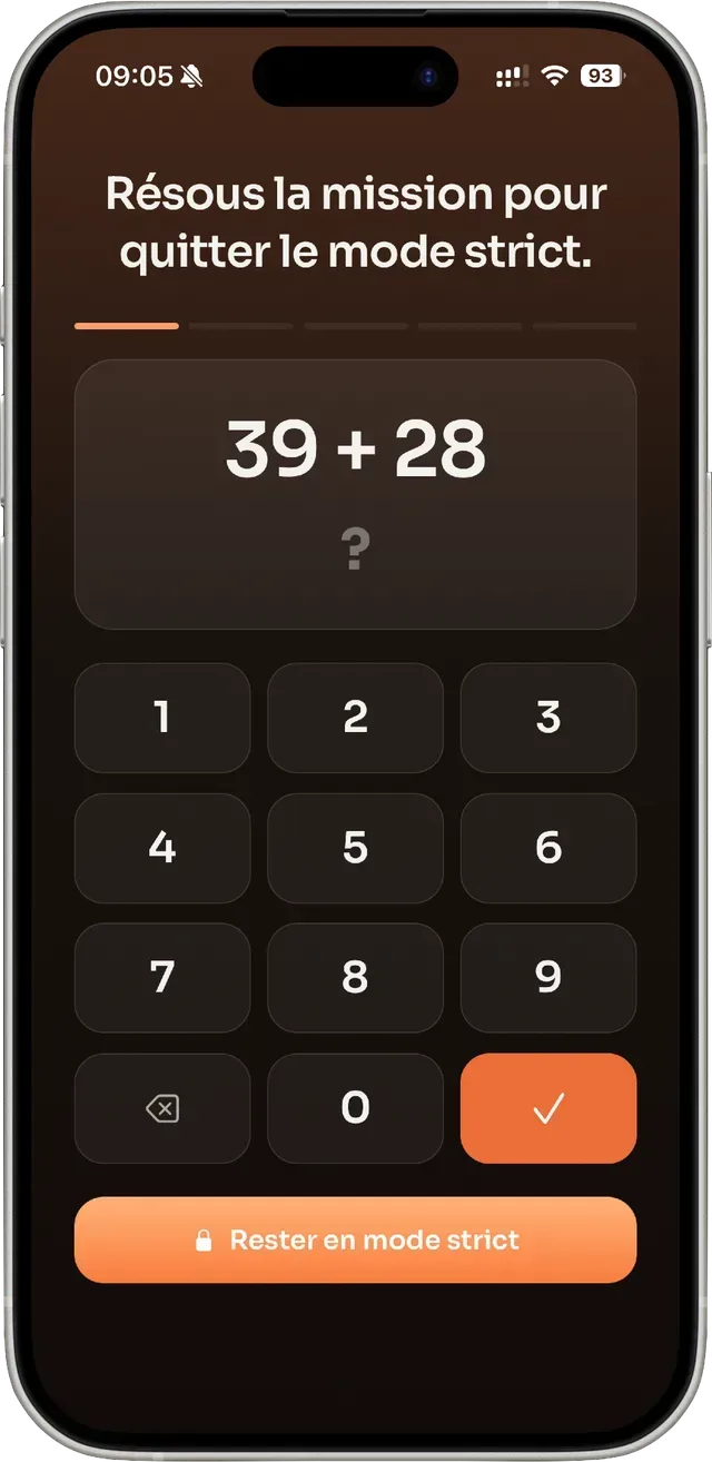 Math mission to leave strict mode